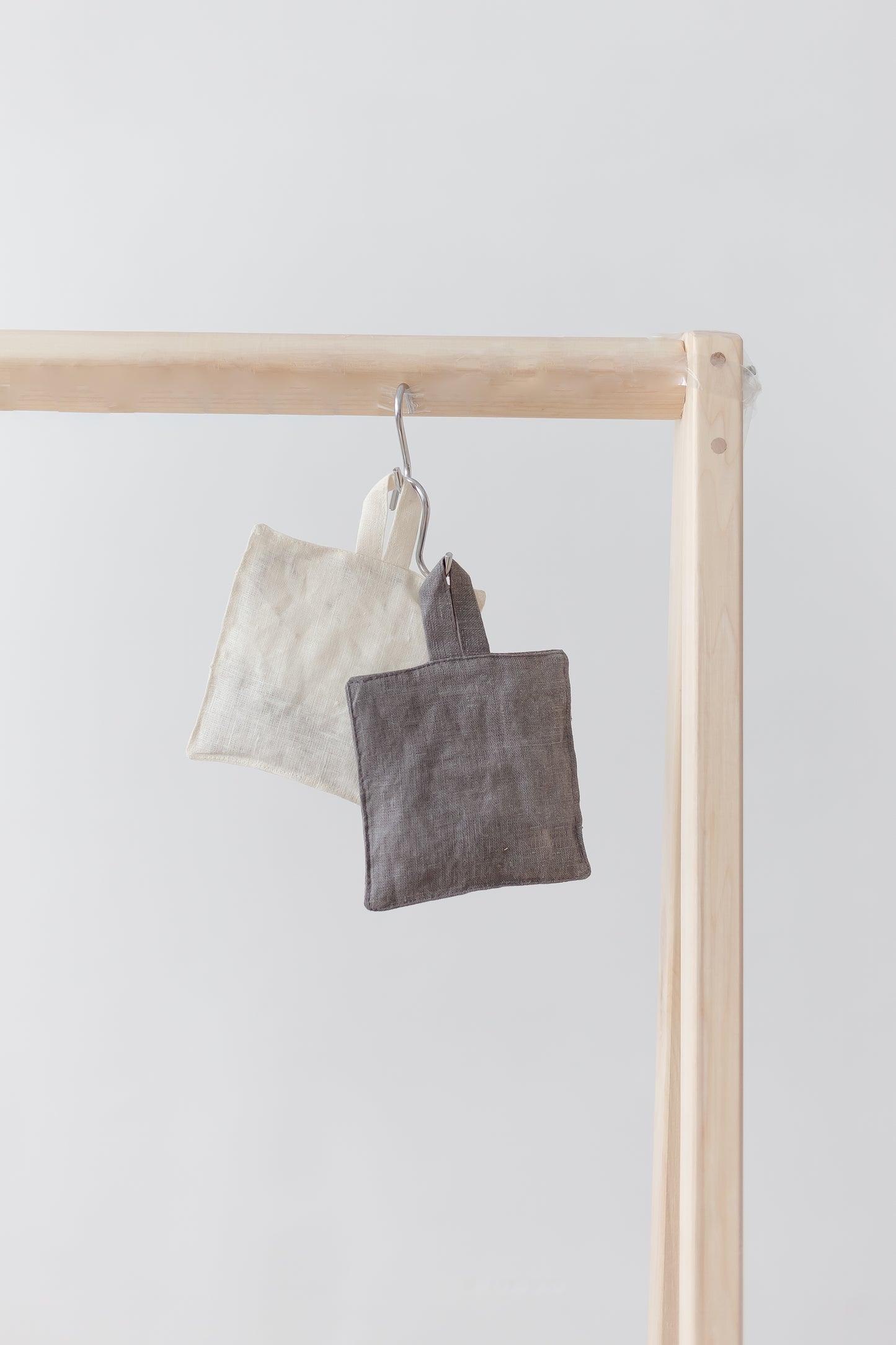 Linen Lavender Sachets with hanging tab