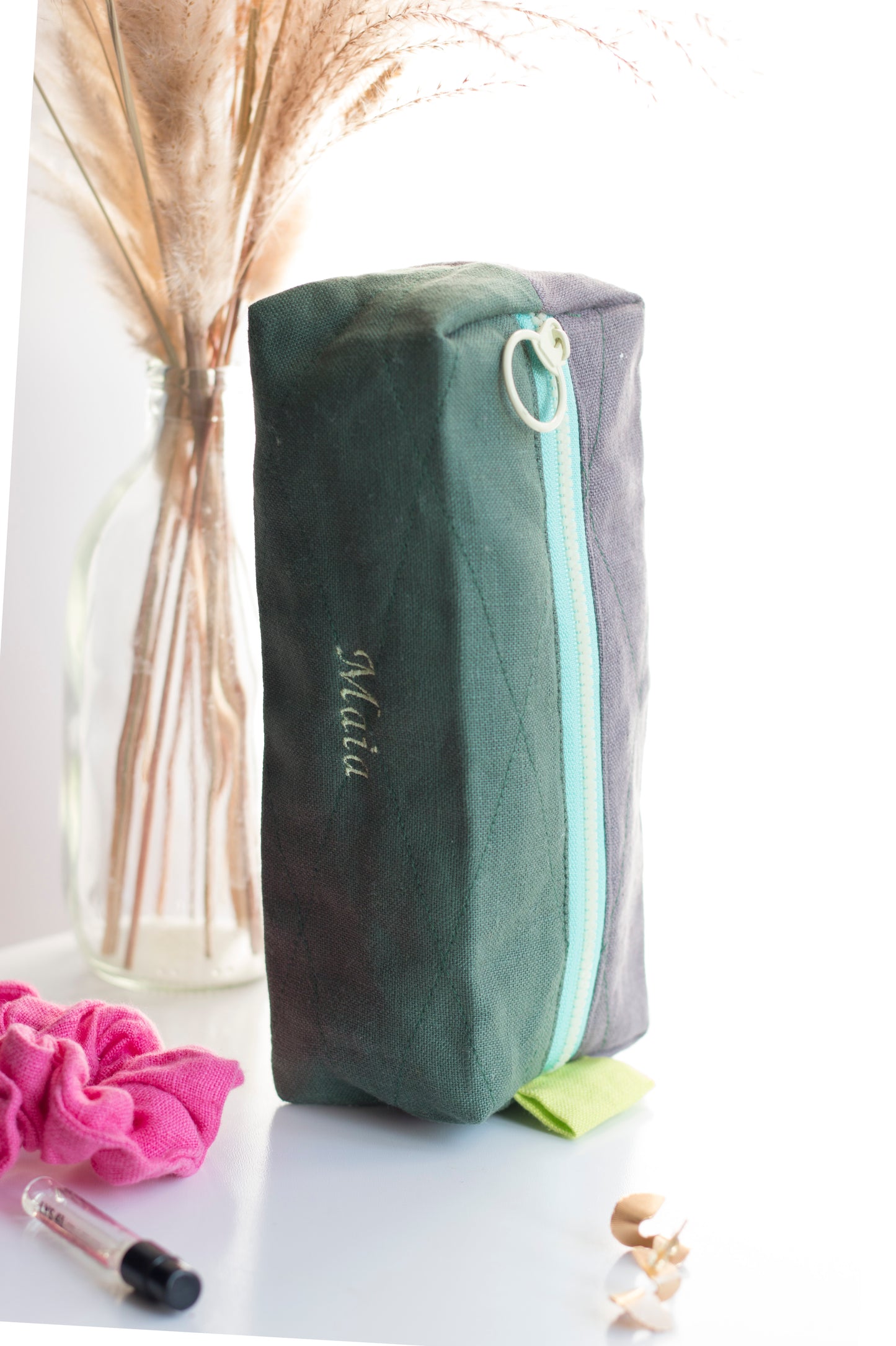 Dark Forest | Mini Quilted Pouch