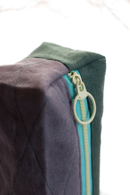 Dark Forest | Mini Quilted Pouch