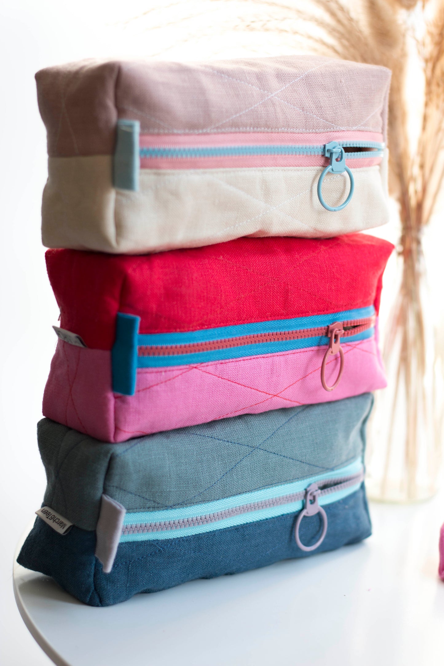 Blue Ocean | Mini Quilted Pouch