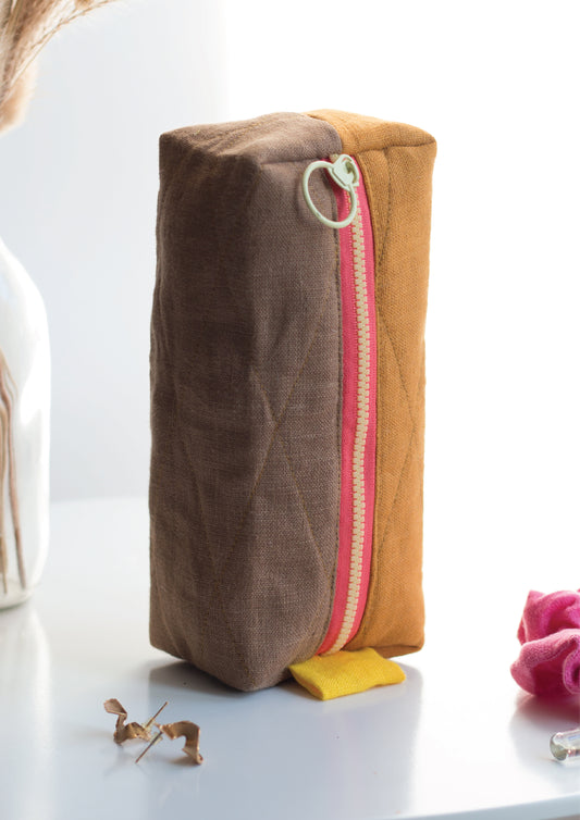 Honey Comb | Mini Quilted Pouch