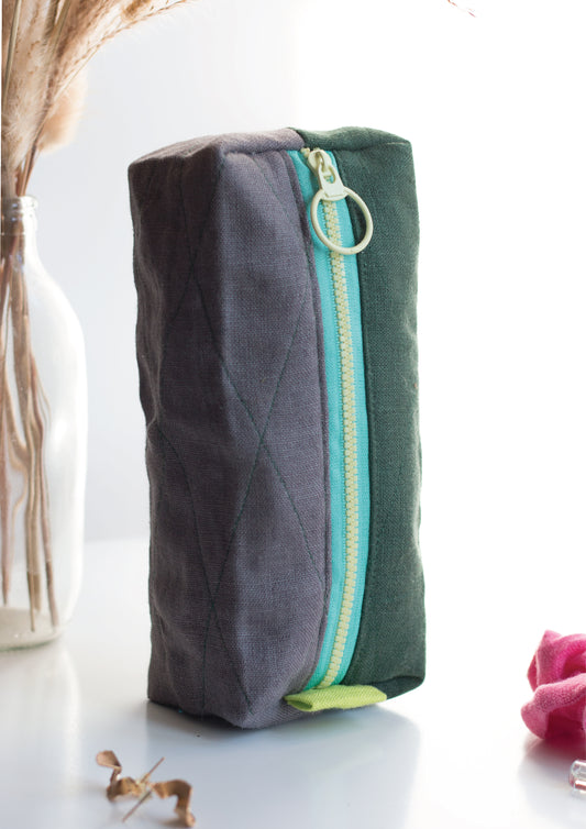 Dark Forest | Mini Quilted Pouch